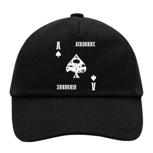 Fallschirmjäger Ass Karte Airborne Cap Sonstig. Kinder Cap