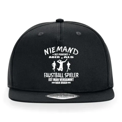 Faustball Fistball Faustballer Ist Perfekt Spruch Cap Sonstig. Snapback Rapper