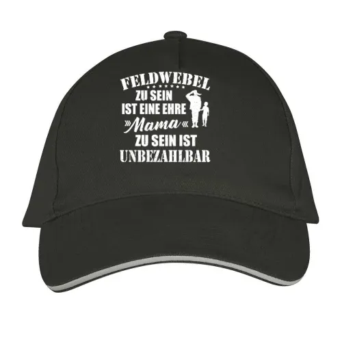 Feldwebel Mama Bundeswehr Unteroffizier Mutter BW Sonstig. Cap