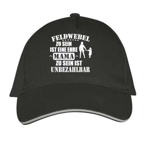 Feldwebel Mama Unbezahlbar Soldatin Mutter Sonstig. Cap