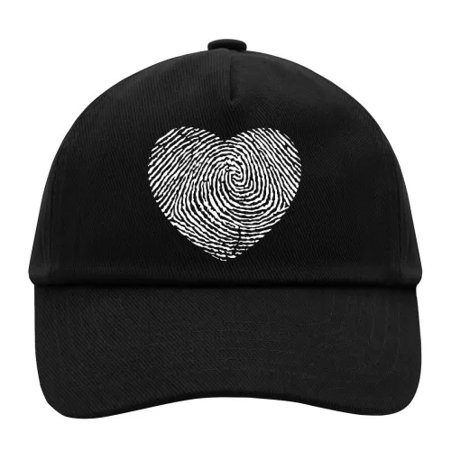 Fingerabdruck mit Herz Sonstig. Cap