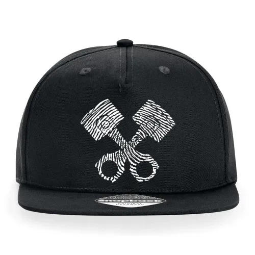 Fingerabdruck Motorkolben Cap