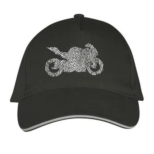 Fingerabdruck Motorrad Sonstig. Cap
