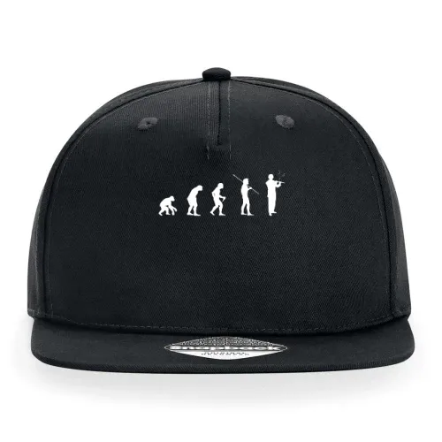 Flöte Flötisten Flötenspieler Evolution Querflöte Cap Sonstig. Snapback Rapper