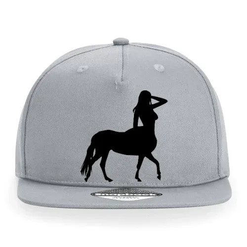 Frauenkörper auf Pferd Cap