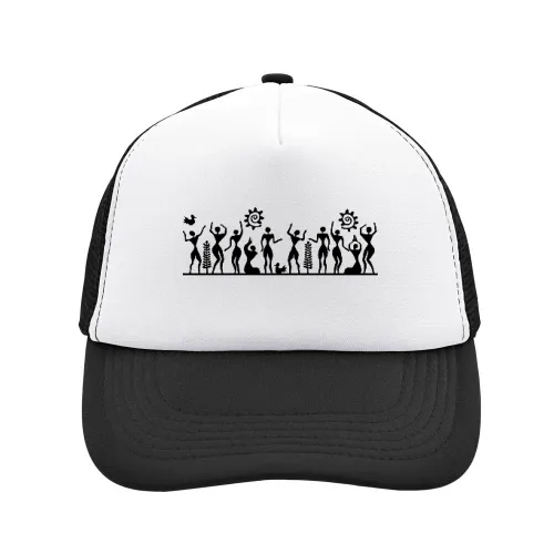friedliche Menschen Cap Sonstig. Mesh Cap
