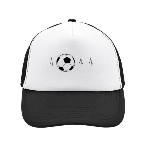 Fussball Herzschlag Sonstig. Cap