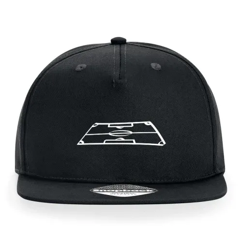 Fussball Spielfeld 3D Cap Sonstig. Snapback Rapper