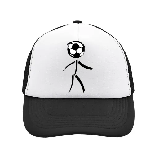 Fussball Strichmännchen Sonstig. Cap