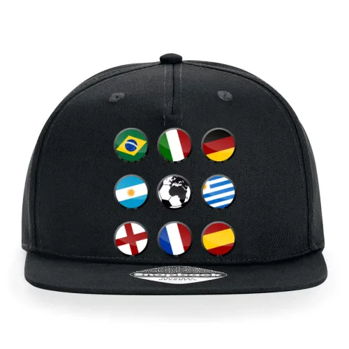 Fußball Weltmeister Titel Cap Sonstig. Snapback Rapper