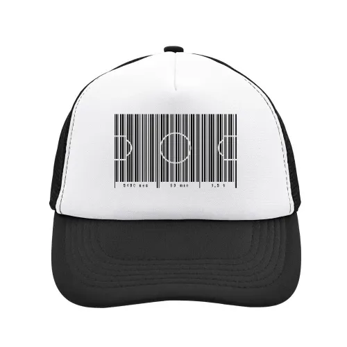 Fußballfeld als Strichcode 90 min Sonstig. Cap