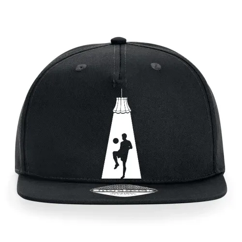 Fußballspieler im Scheinwerfer Cap Sonstig. Snapback Rapper