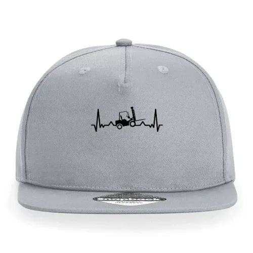 Gabelstaplerfahrer Herzschlag Staplerfahrer Puls Cap Sonstig. Snapback Rapper