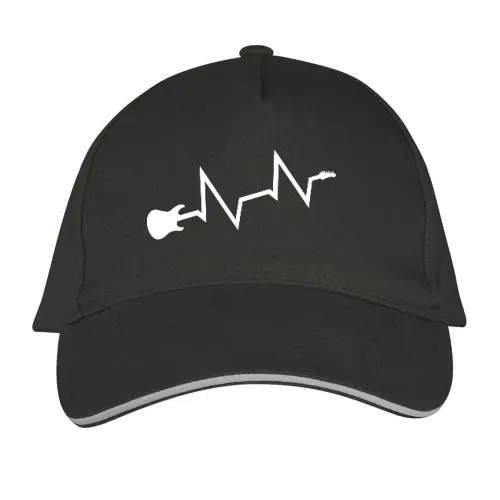Gitarren Herzschlag Sonstig. Cap