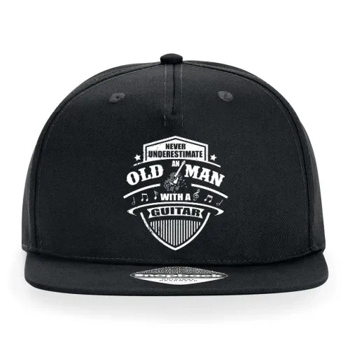 Gitarrist Old Man Gitarren Spieler Gitarrenlehrer Sonstig. Cap