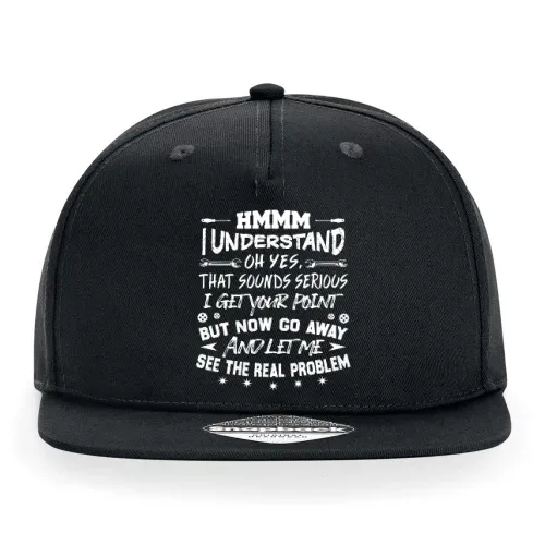 Go Away And Let Me Fix It - Kfz Mechaniker Cap Sonstig. Snapback Rapper