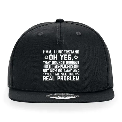 Go Away And Let Me Fix It - Kfz Mechaniker Cap Sonstig. Snapback Rapper