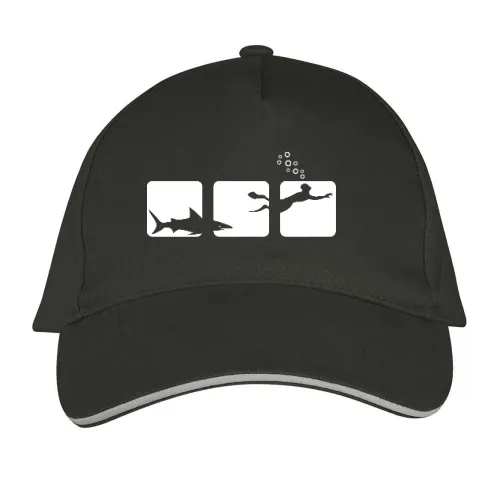 Hai jagt Taucher Sonstig. Cap