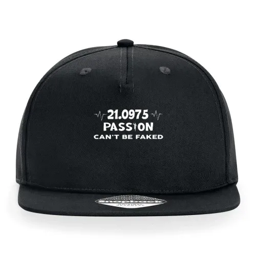 Halbmarathon Passion Can t Be Faked Marathonläufer Cap Sonstig. Snapback Rapper
