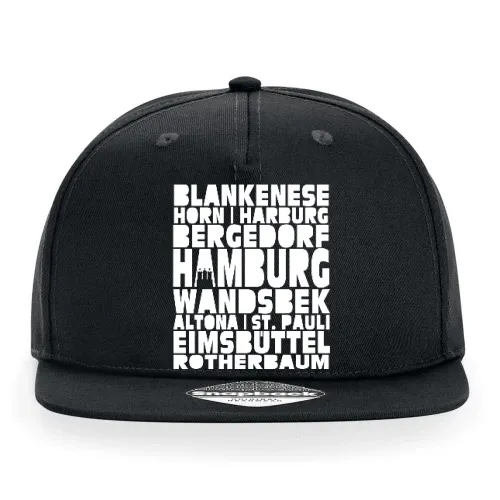 Hamburg Stadtteile Cap Sonstig. Snapback Rapper