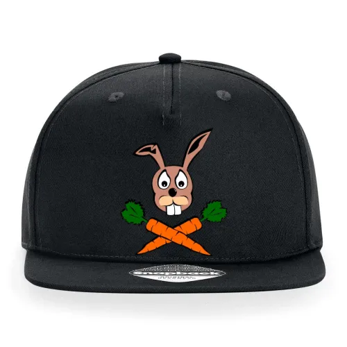 Hase mit Karotten in Farbe Cap Sonstig. Snapback Rapper