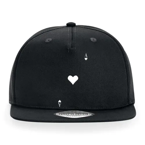 Herz Ass auf deiner Brust Cap Sonstig. Snapback Rapper