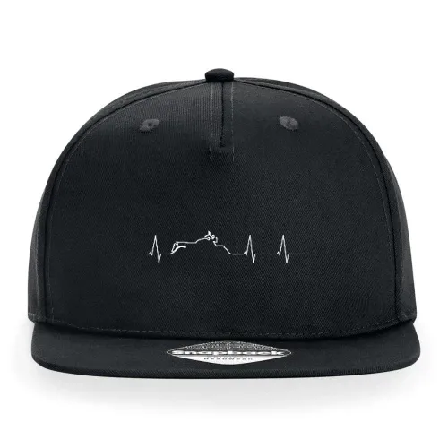Herzschlag Motorrad Triumph Cap