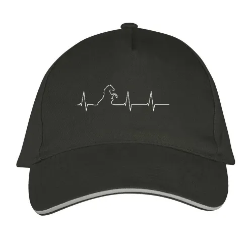 Herzschlag Pferd Sonstig. Cap