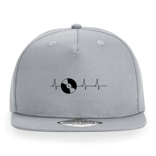 Herzschlag Schallplatte Cap Sonstig. Snapback Rapper