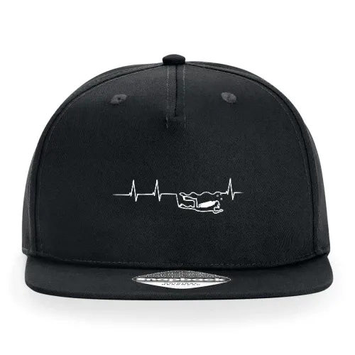Herzschlag Taucher Cap Sonstig. Snapback Rapper