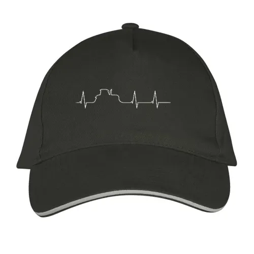 Herzschlag Traktor Sonstig. Cap