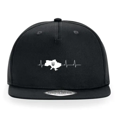 Herzschlag Ukraine Cap Sonstig. Snapback Rapper