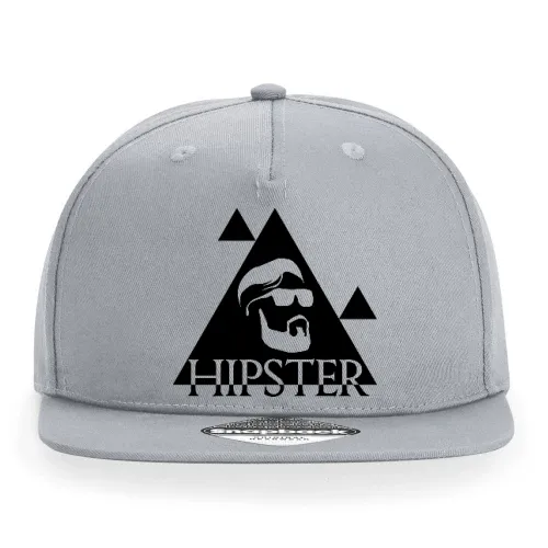 Hipster mit Sonnenbrille uns Vollbart Cap Sonstig. Snapback Rapper
