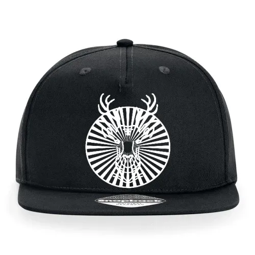 Hirsch im Kreis Cap Sonstig. Snapback Rapper