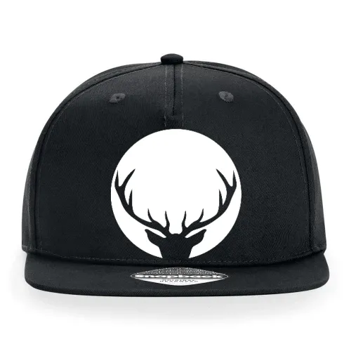Hirschgeweih im Kreis Cap Sonstig. Snapback Rapper