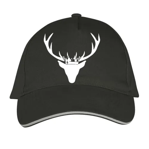 Hirschgeweih mit Krone Sonstig. Cap