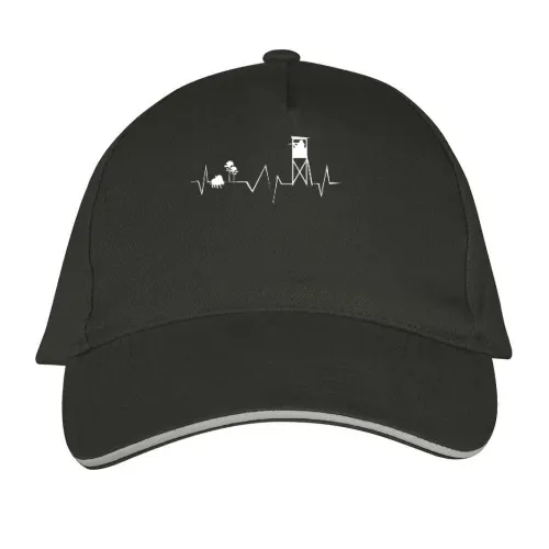 Hochsitz Jagen Herzschlag - Jäger Keiler Sonstig. Cap