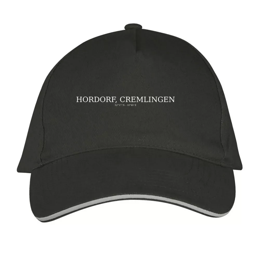  Sonstig. Cap mit Aufdruck 'Hordorf, Cremlingen Koordinaten'