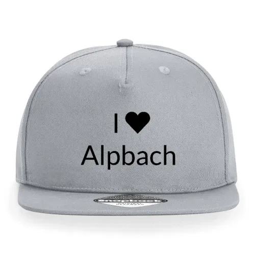 I Love Alpbach Cap Sonstig. Snapback Rapper