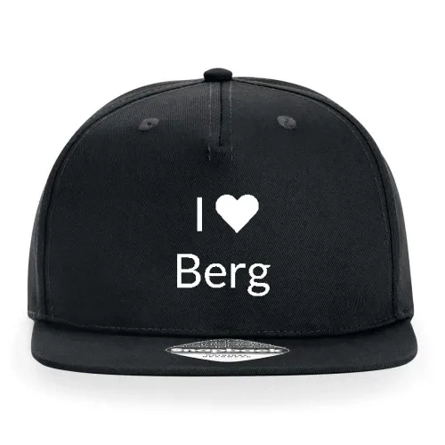 I Love Berg Cap Sonstig. Snapback Rapper