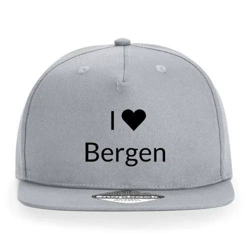 I Love Bergen Cap Sonstig. Snapback Rapper