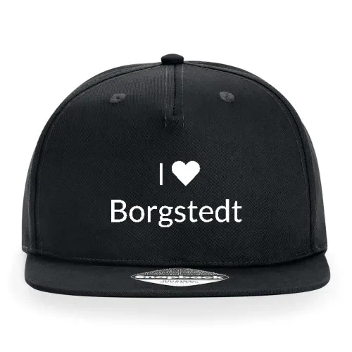 I Love Borgstedt Cap Sonstig. Snapback Rapper