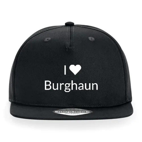I Love Burghaun Cap Sonstig. Snapback Rapper