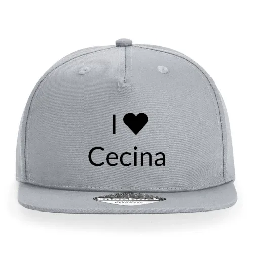 I Love Cecina Cap Sonstig. Snapback Rapper