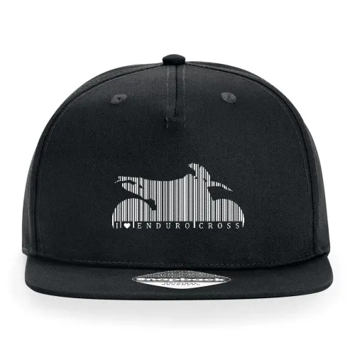 I Love Enduro Cross Barcode Cap
