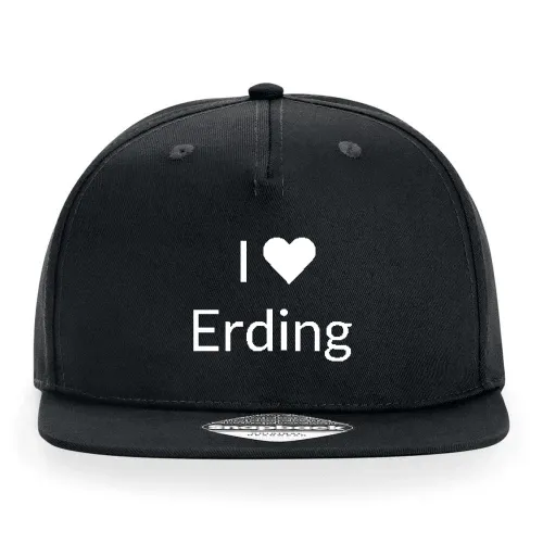 I Love Erding Cap Sonstig. Snapback Rapper
