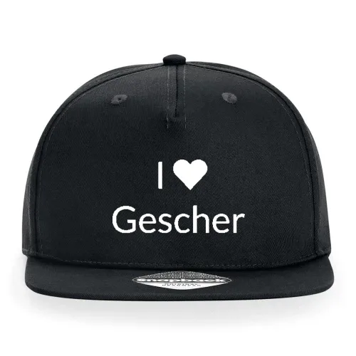 I Love Gescher Cap Sonstig. Snapback Rapper