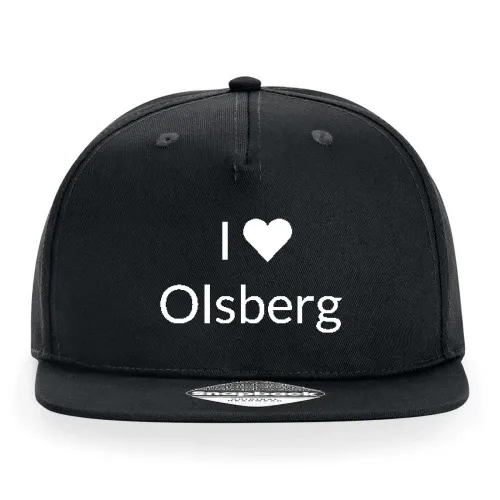 I Love Olsberg Cap Sonstig. Snapback Rapper