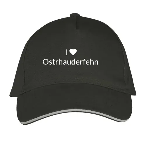I Love Ostrhauderfehn Cap Sonstig. Long Beach