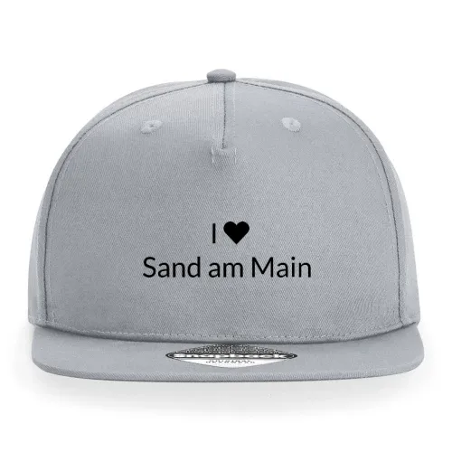 I Love Sand am Main Cap Sonstig. Snapback Rapper